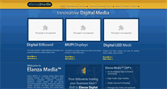 Desktop Screenshot of elanzamedia.com